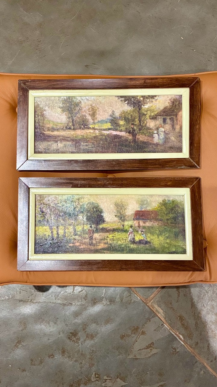 Quadros — Paisagens Campestres · Século XX (primeira metade) · Estado: Bom