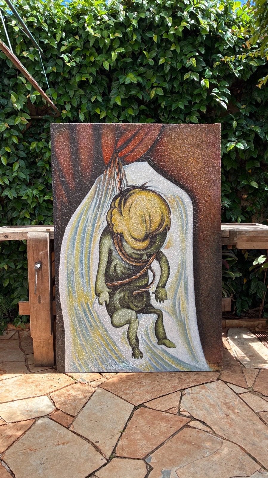 Quadro Assinado Paulo Camargo · Século XX (1950-1980) · Estado: Bom